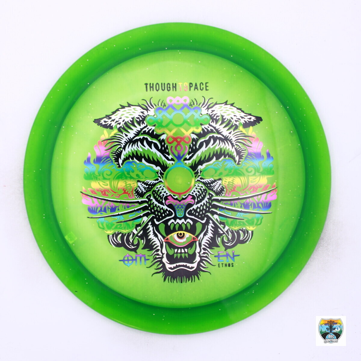 Thought Space Athletics Ethos Omen, Manufacturer Weight Range: 166-169 Grams, Color: Green, Serial Number: 0009-0357
