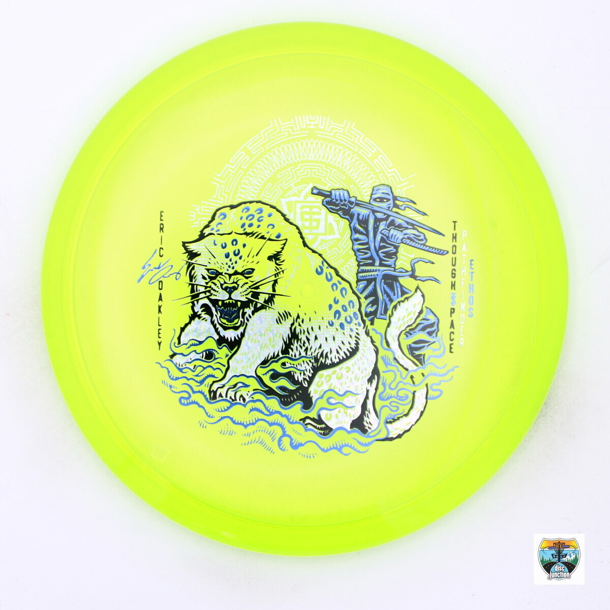Thought Space Athletics Ethos Pathfinder Signature Series Eric Oakley, Manufacturer Weight Range: 173-176 Grams, Color: Green, Serial Number: 0009-0385