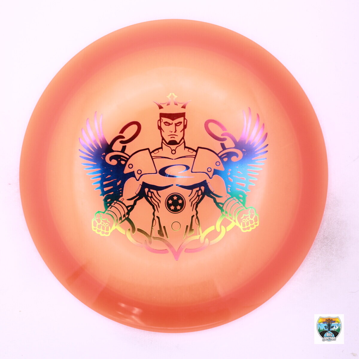 Westside Discs VIP Northman Truly Unique Stamp, Manufacturer Weight Range: 173-176 Grams, Color: Orange, Serial Number: 0000-0037