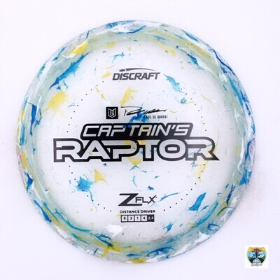 Discraft Jawbreaker Z FLX Captain&#39;s Raptor 2024 Paul Ulibarri