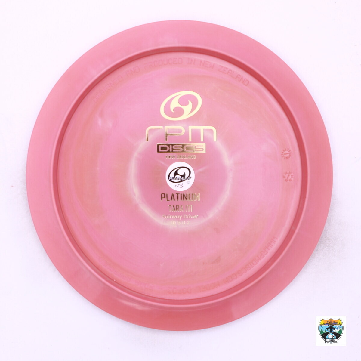 RPM Discs Platinum Series Tara Iti Bottom Stamp