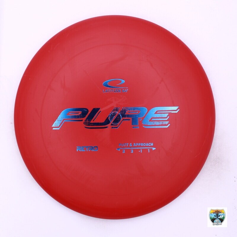 Latitude 64° Retro Pure, Manufacturer Weight Range: 173-176 Grams, Color: Red, Serial Number: 0002-1102