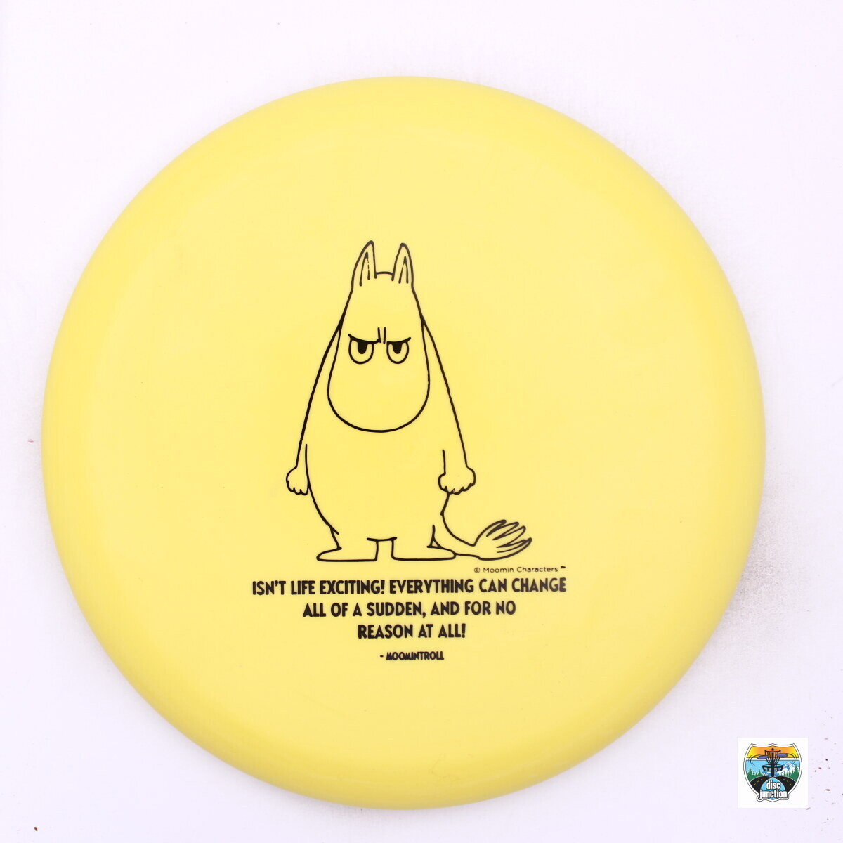 Kastaplast K3 Line Reko X Moomintroll, Manufacturer Weight Range: 173-176 Grams, Color: Yellow, Serial Number: 0010-0527