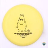 Kastaplast K3 Line Reko X Moomintroll, Manufacturer Weight Range: 173-176 Grams, Color: Yellow, Serial Number: 0010-0527