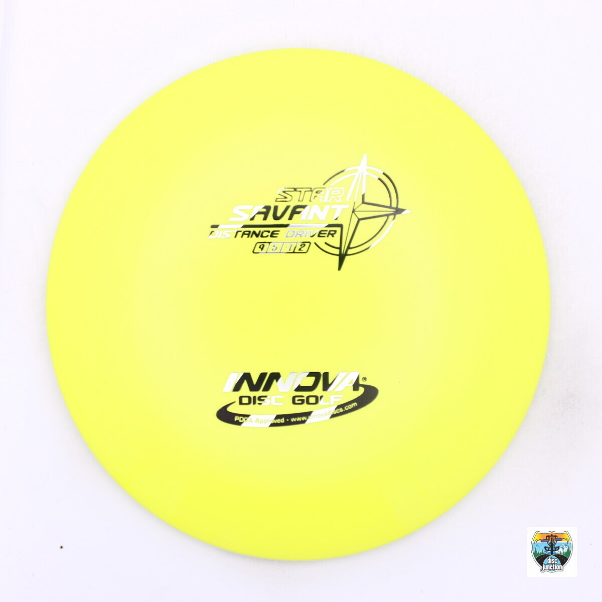 Innova Star Savant, Manufacturer Weight Range: 173-175 Grams, Color: Yellow, Serial Number: 0005-2398
