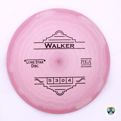 Lone Star Disc Delta 2 Walker, Manufacturer Weight Range: 173-176 Grams, Color: Pink, Serial Number: 0010-0755