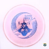 Lone Star Disc Alpha Lone Wolf, Manufacturer Weight Range: 173-176 Grams, Color: Pink, Serial Number: 0010-0606