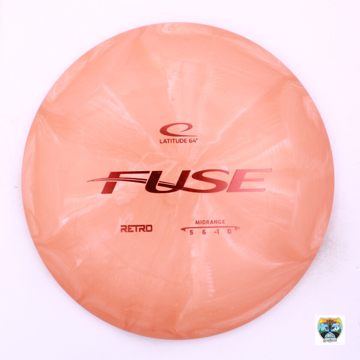 Latitude 64° Retro Burst Fuse, Manufacturer Weight Range: 173-176 Grams, Color: Orange, Serial Number: 0002-1066