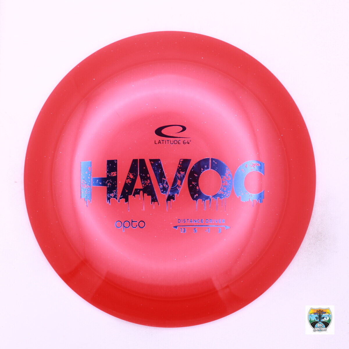 Latitude 64° Opto Havoc, Manufacturer Weight Range: 173-176 Grams, Color: Red, Serial Number: 0002-0992