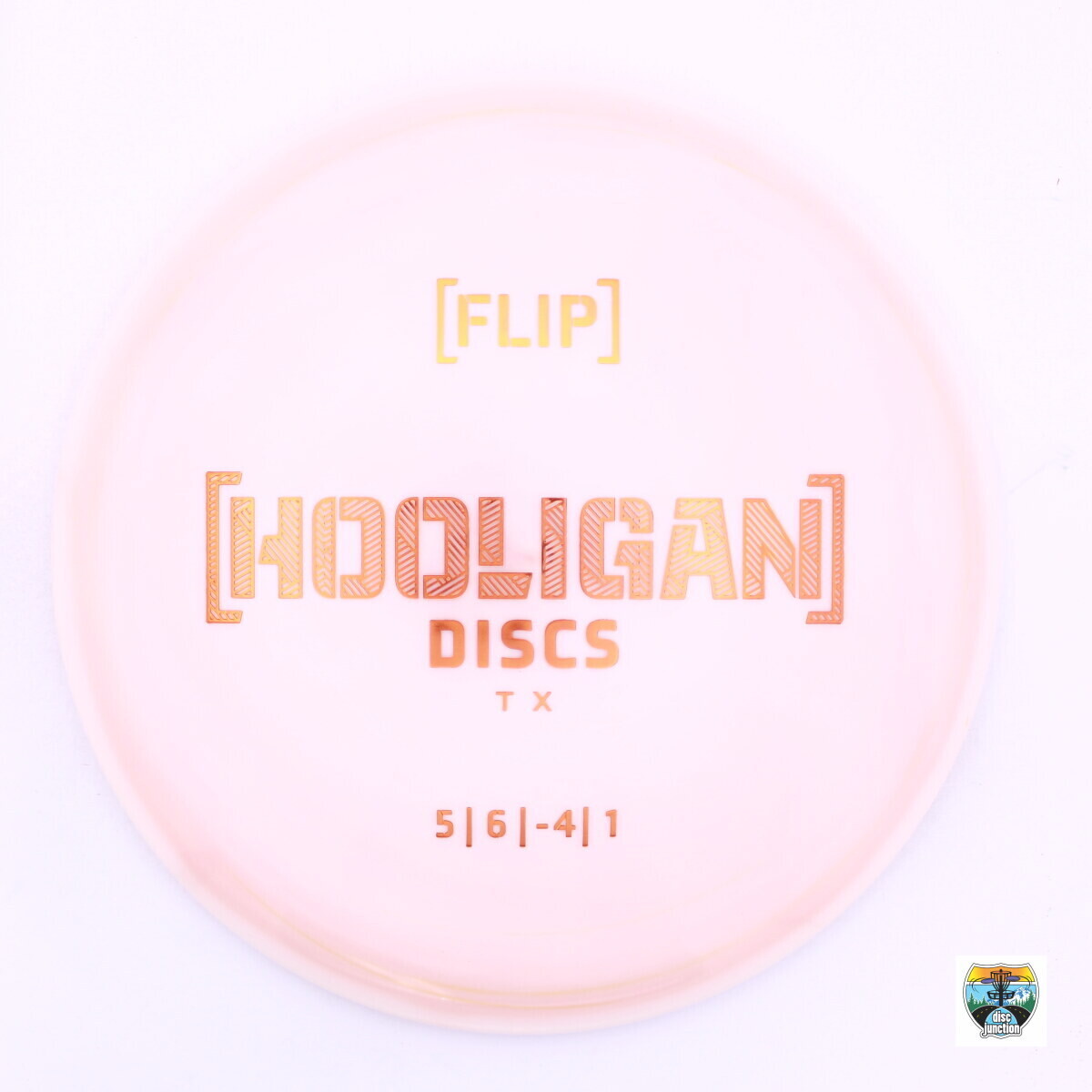 Hooligan Discs Alpha Flip, Manufacturer Weight Range: 177+ Grams, Color: Orange, Serial Number: 0042-0002