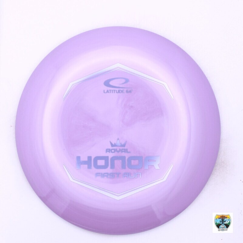 Latitude 64° Royal Grand Honor First Run, Manufacturer Weight Range: 173-176 Grams, Color: Purple, Serial Number: 0021-0091