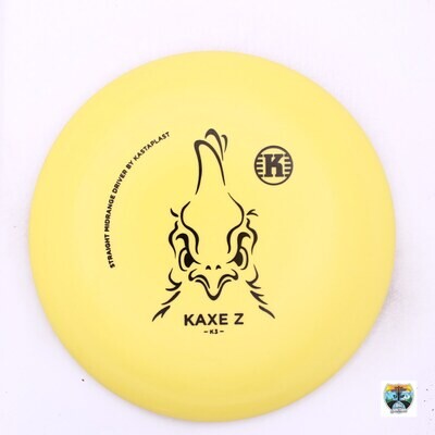 Kastaplast K3 Line Kaxe Z, Manufacturer Weight Range: 170-172 Grams, Color: Yellow, Serial Number: 0010-0492