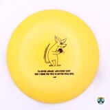 Kastaplast K1 Soft Kaxe Original Moomin Sniff, Manufacturer Weight Range: 173-176 Grams, Color: Yellow, Serial Number: 0010-0360