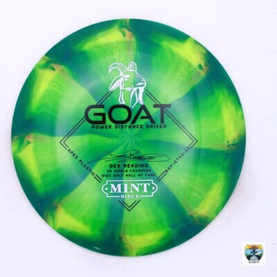 Mint Discs Apex Swirl Goat Signature Series Des Reading 3x