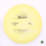 Lone Star Disc Alpha Benny, Manufacturer Weight Range: 170-172 Grams, Color: Yellow, Serial Number: 0010-0567