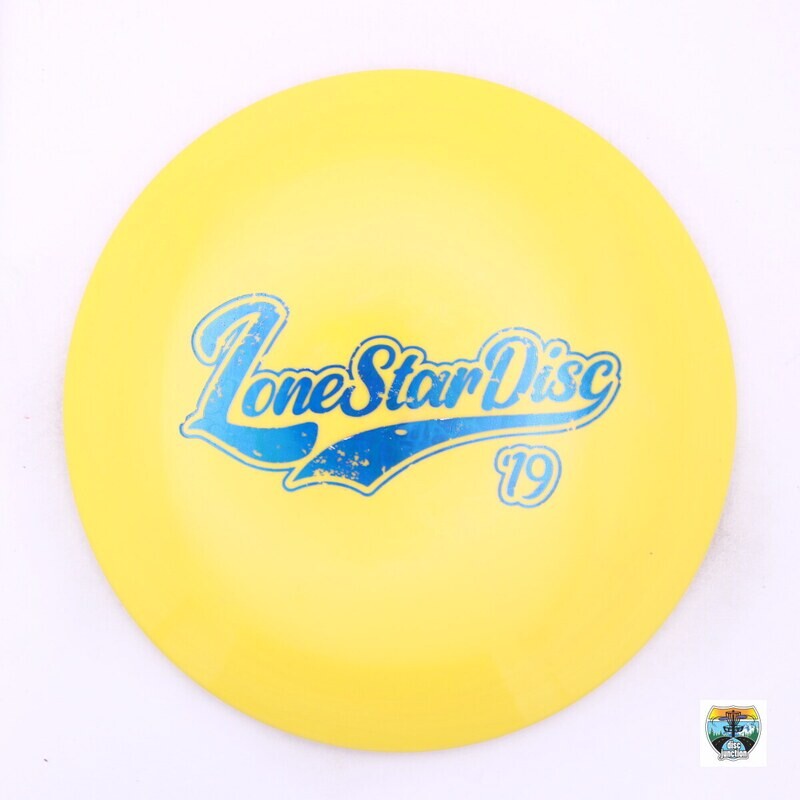 Lone Star Disc Alpha Spur, Manufacturer Weight Range: 173-176 Grams, Color: Yellow, Serial Number: 0104-0029