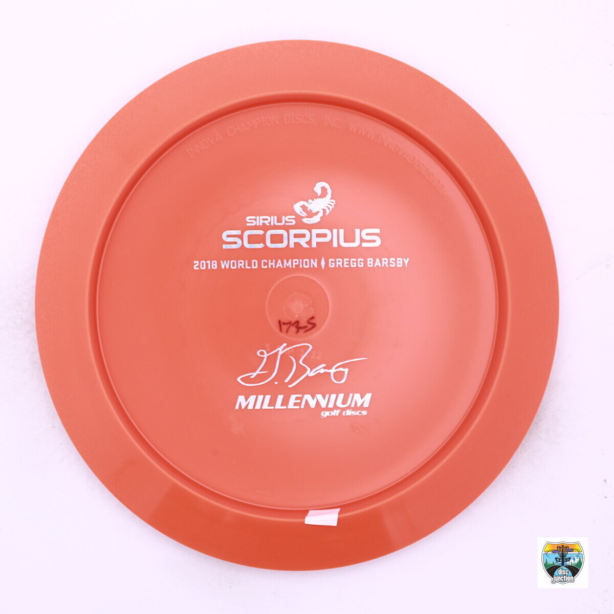 Millennium Sirius Scorpius Signature Series Gregg Barsby Bottom Stamp