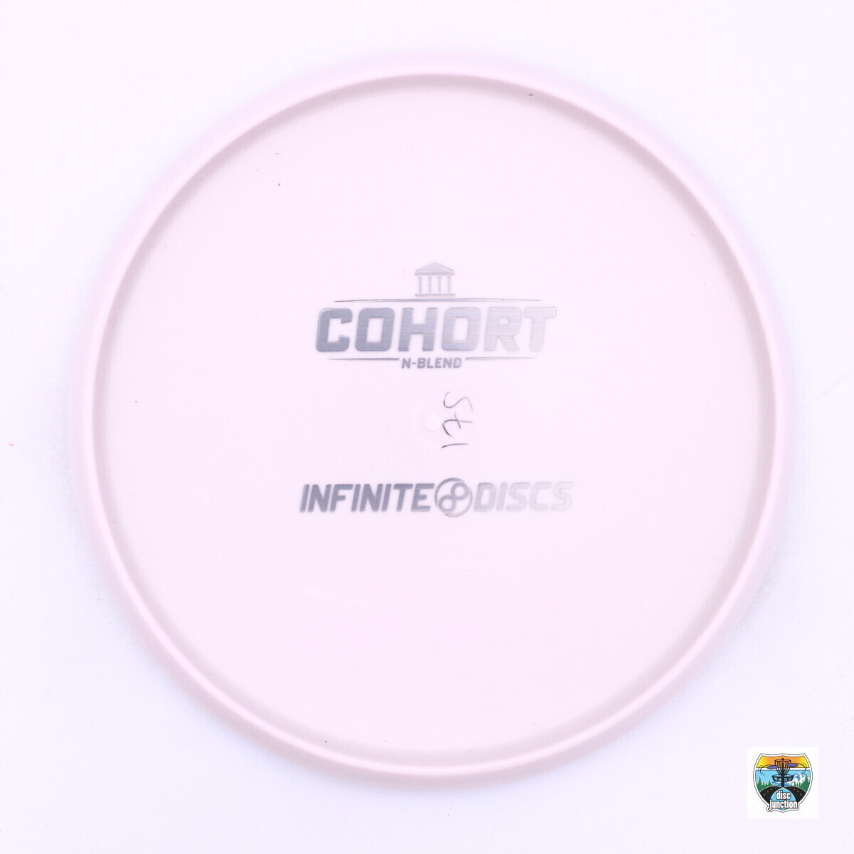 Infinite Discs N-Blend Cohort Bottom Stamp, Manufacturer Weight Range: 173-176 Grams, Color: White, Serial Number: 0054-0042