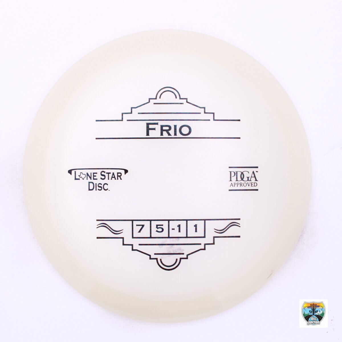 Lone Star Disc Bravo Glow Frio, Manufacturer Weight Range: 173-176 Grams, Color: Glow, Serial Number: 0042-0091
