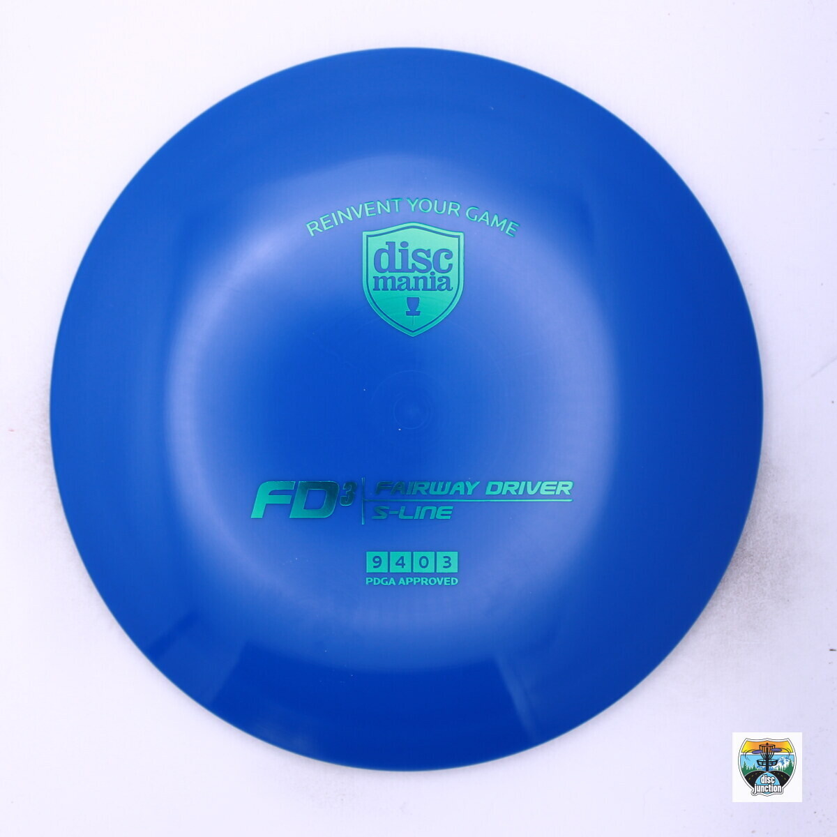 Discmania S-Line FD3, Manufacturer Weight Range: 173-175 Grams, Color: Blue, Serial Number: 0121-0003