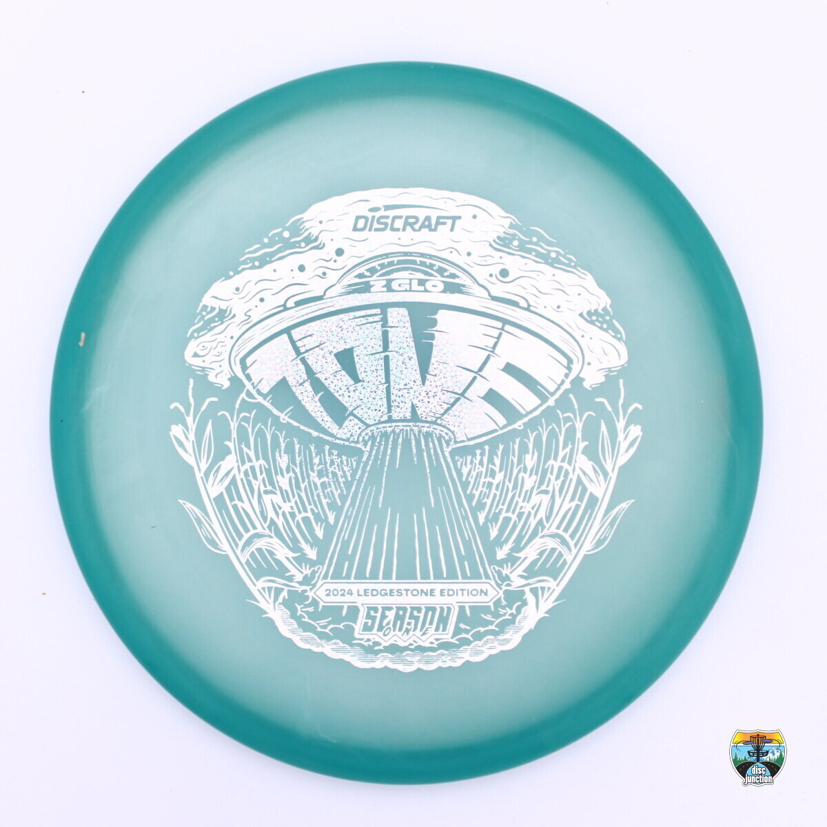 Discraft Glo Z Zone Ledgestone Edition 2024 Season 1, Manufacturer Weight Range: 170-172 Grams, Color: Blue, Serial Number: 0141-0069