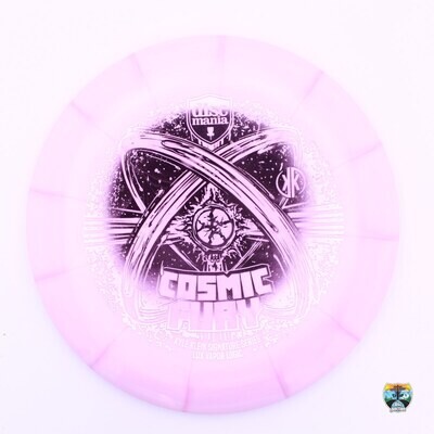 Discmania Lux Vapor Logic Signature Series Kyle Klein Cosmic Fury, Manufacturer Weight Range: 173-176 Grams, Color: Pink, Serial Number: 0134-0016