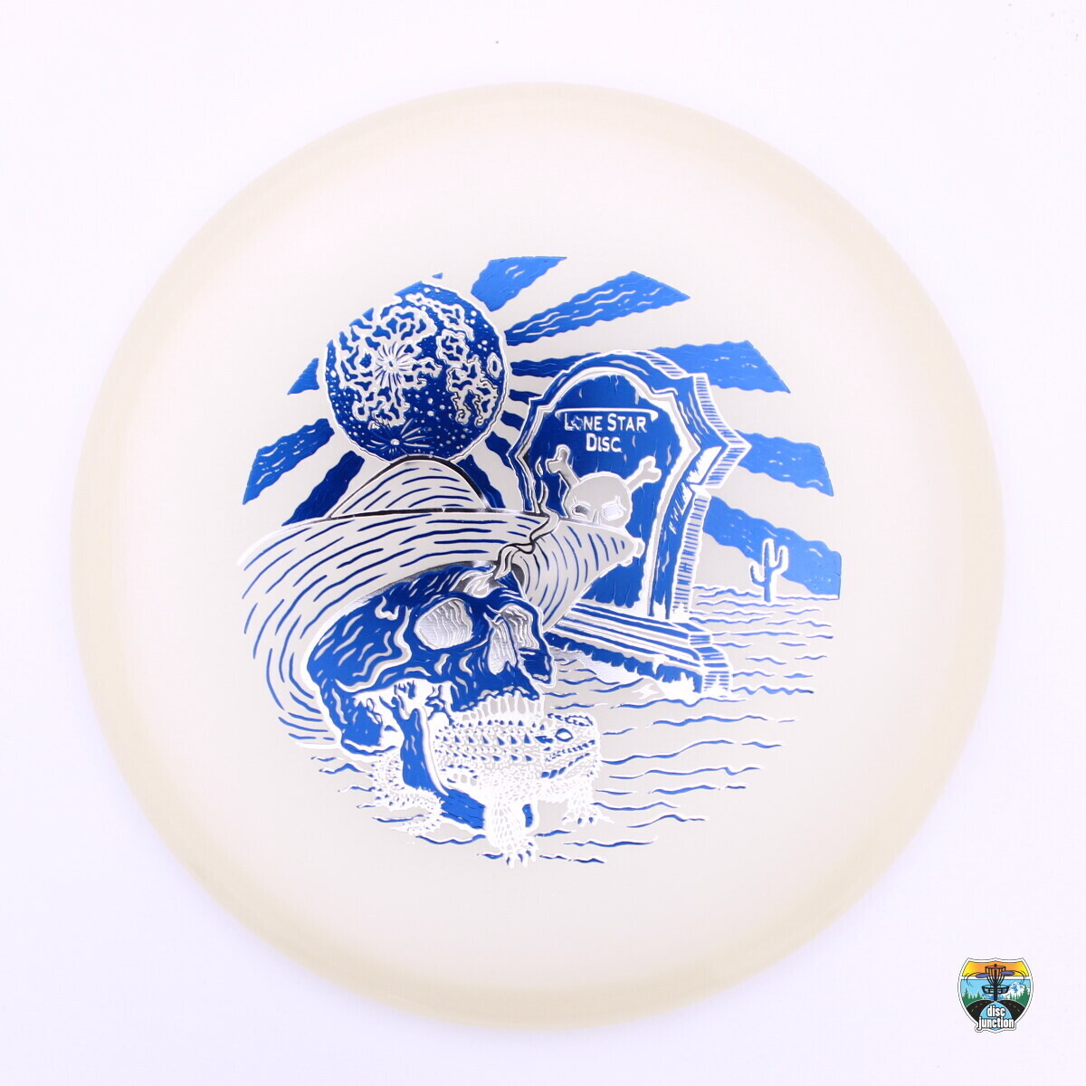Lone Star Disc Bravo Glow Horny Toad, Manufacturer Weight Range: 173-176 Grams, Color: Glow, Serial Number: 0143-0034