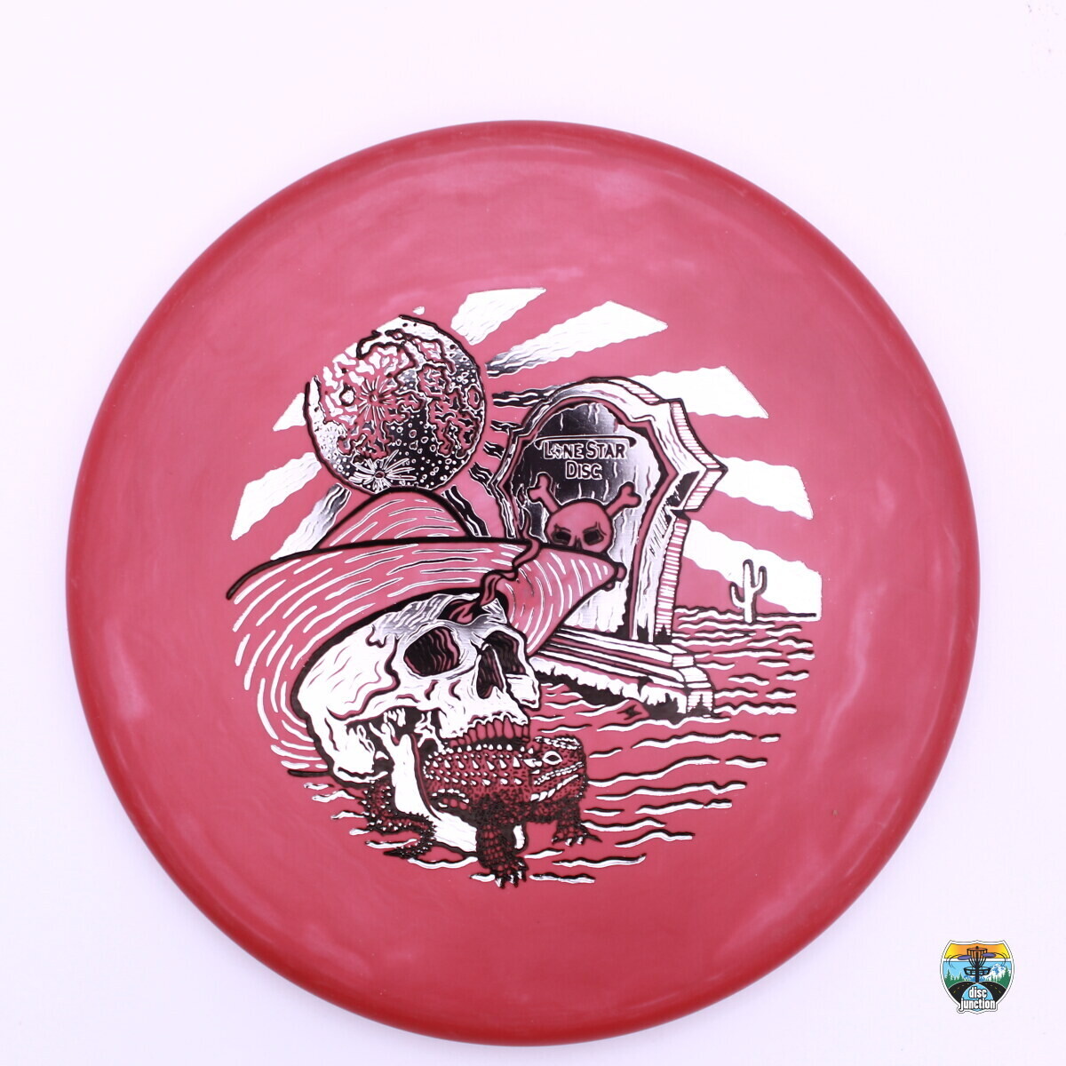 Lone Star Disc Delta 2 Horny Toad, Manufacturer Weight Range: 173-176 Grams, Color: Red, Serial Number: 0143-0046