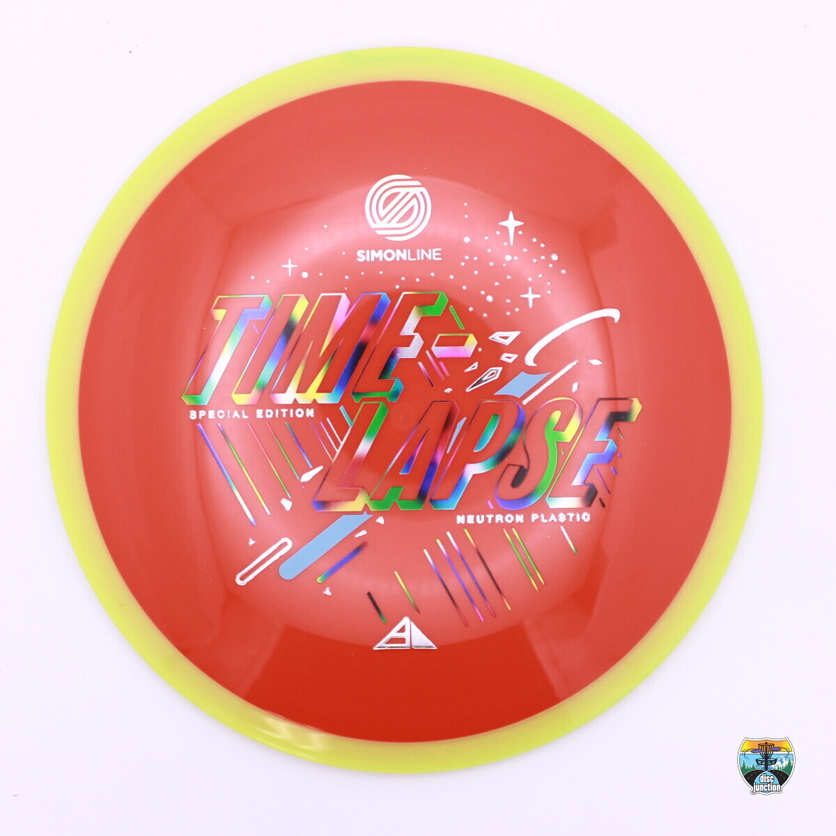 Axiom Neutron Time-Lapse Simon Lizotte Simon Line Special Edition, Manufacturer Weight Range: 170-175 Grams, Color: Orange/Yellow, Serial Number: 0085-0059
