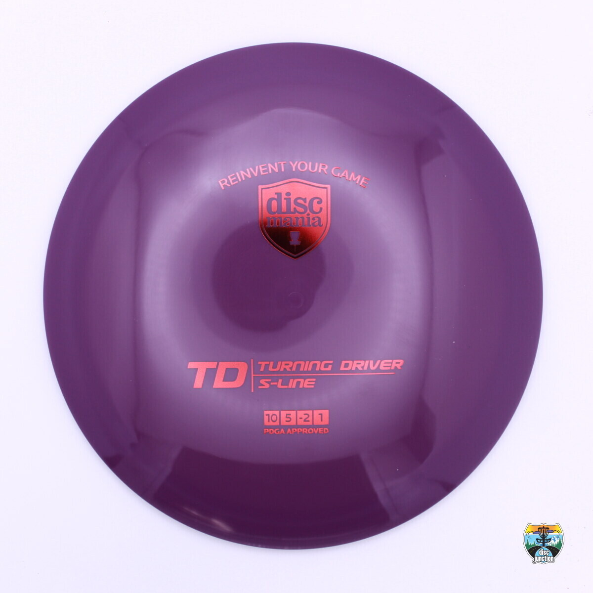 Discmania S-Line TD, Manufacturer Weight Range: 173+ Grams, Color: Purple, Serial Number: 0146-0020