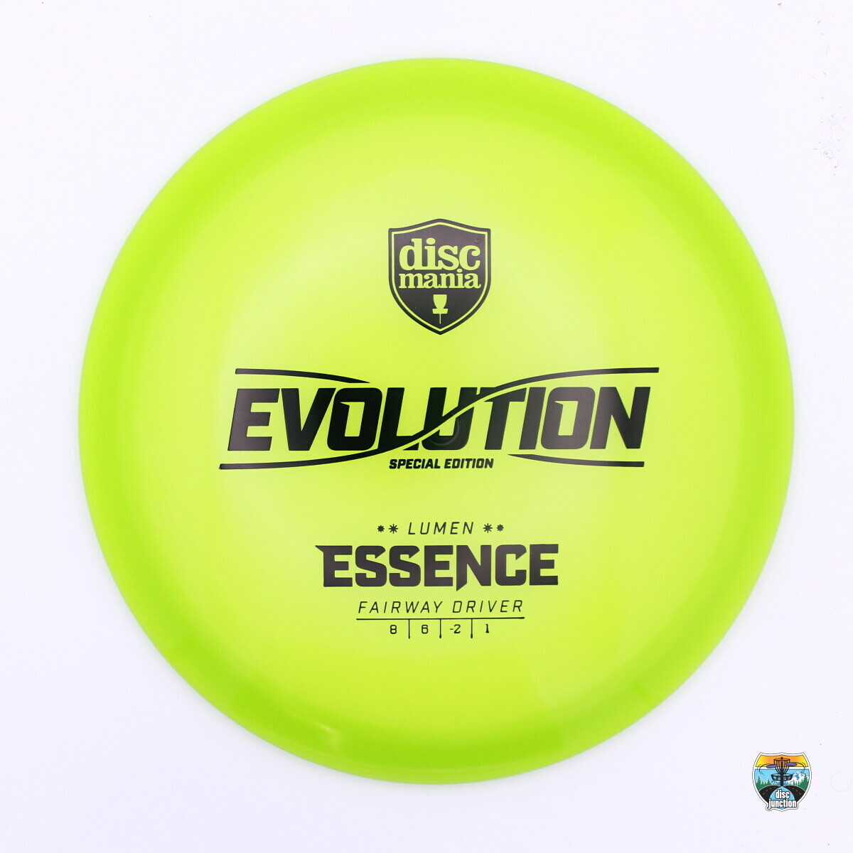 Discmania Color Lumen Neo Evolution Essence Special Edition Dealer Appreciation, Manufacturer Weight Range: 173-176 Grams, Color: Green, Serial Number: 0146-0009