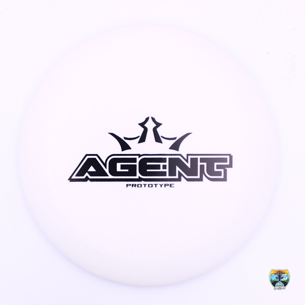 Dynamic Discs Classic Agent Prototype, Manufacturer Weight Range: 173-176 Grams, Color: White, Serial Number: 0002-0079