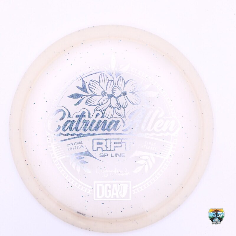DGA SP Line Rift Catrina Allen Signature Edition, Manufacturer Weight Range: 175-176 Grams, Color: Clear, Serial Number: 0006-0038