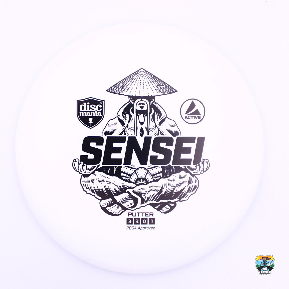 Discmania Active Sensei, Manufacturer Weight Range: 165-170 Grams, Color: White, Serial Number: 0003-0026