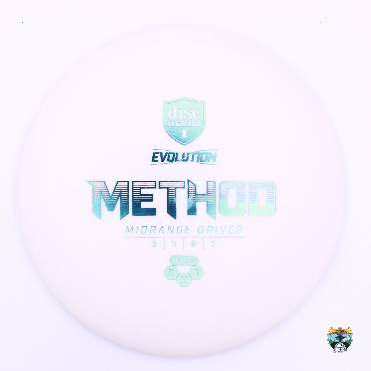 Discmania Hard Exo Evolution Method, Manufacturer Weight Range: 170-172 Grams, Color: White, Serial Number: 0003-0184