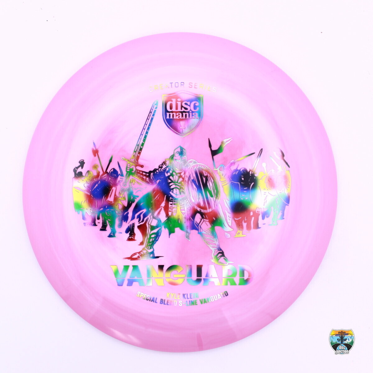 Discmania Special Blend S-Line Vanguard Creator Series Kyle Klein, Manufacturer Weight Range: 173-175 Grams, Color: Pink, Serial Number: 0053-0010