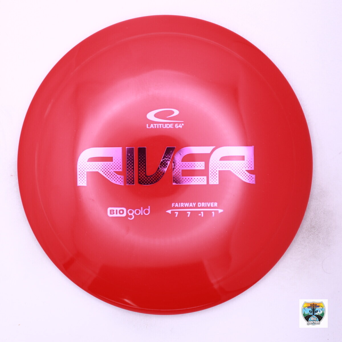Latitude 64° BioGold River, Manufacturer Weight Range: 173-176 Grams, Color: Red, Serial Number: 0112-0006