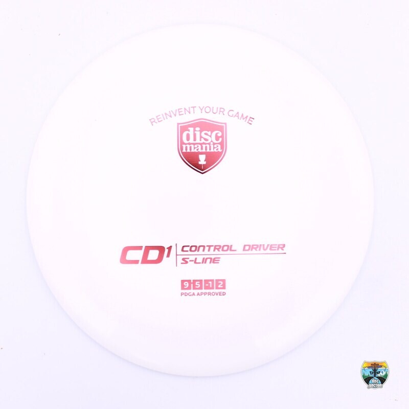 Discmania S-Line CD1, Manufacturer Weight Range: 173-175 Grams, Color: White, Serial Number: 0158-0030