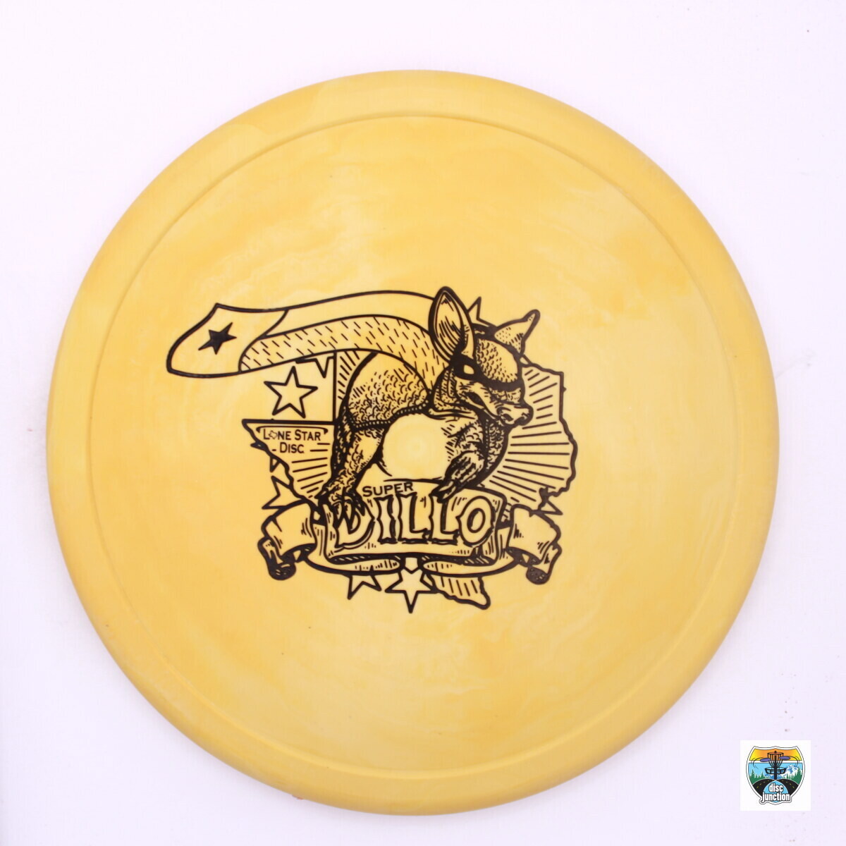 Lone Star Disc Victor 1 Super Dillo, Manufacturer Weight Range: 173-176 Grams, Color: Yellow, Serial Number: 0042-0105