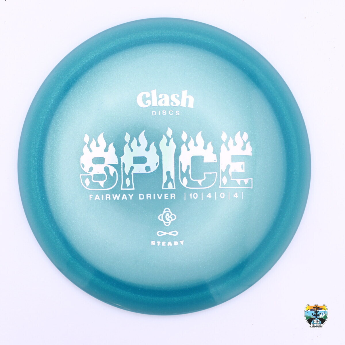 Clash Discs Steady Spice, Manufacturer Weight Range: 173-176 Grams, Color: Blue, Serial Number: 0029-0019