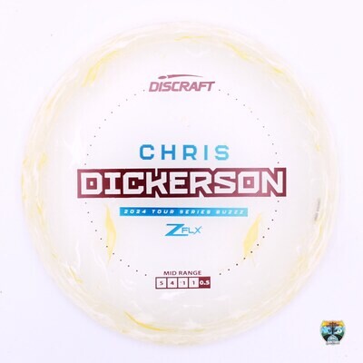 Discraft Jawbreaker Z FLX Buzzz 2024 Tour Series Chris Dickerson