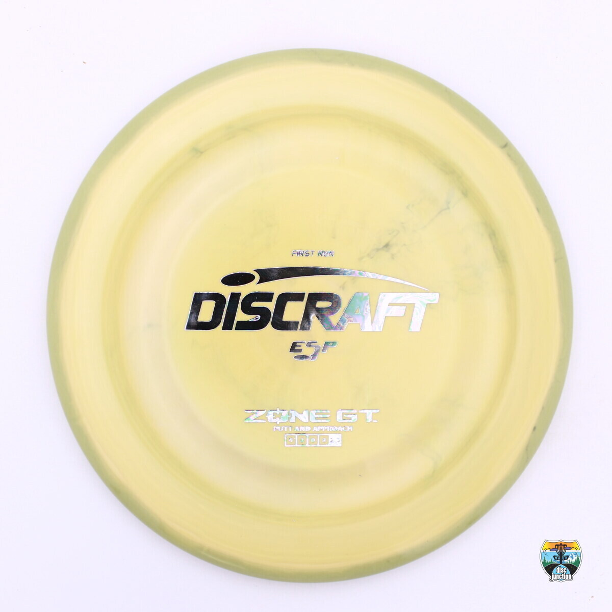 Discraft ESP Zone GT First Run, Manufacturer Weight Range: 173-174 Grams, Color: Yellow, Serial Number: 0177-0006