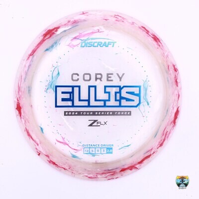 Discraft Jawbreaker Z FLX Force 2024 Tour Series Corey Ellis