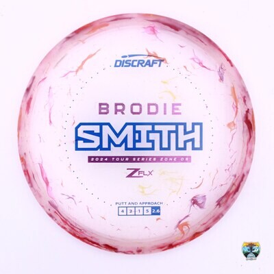 Discraft Jawbreaker Z FLX Zone OS 2024 Tour Series Brodie Smith