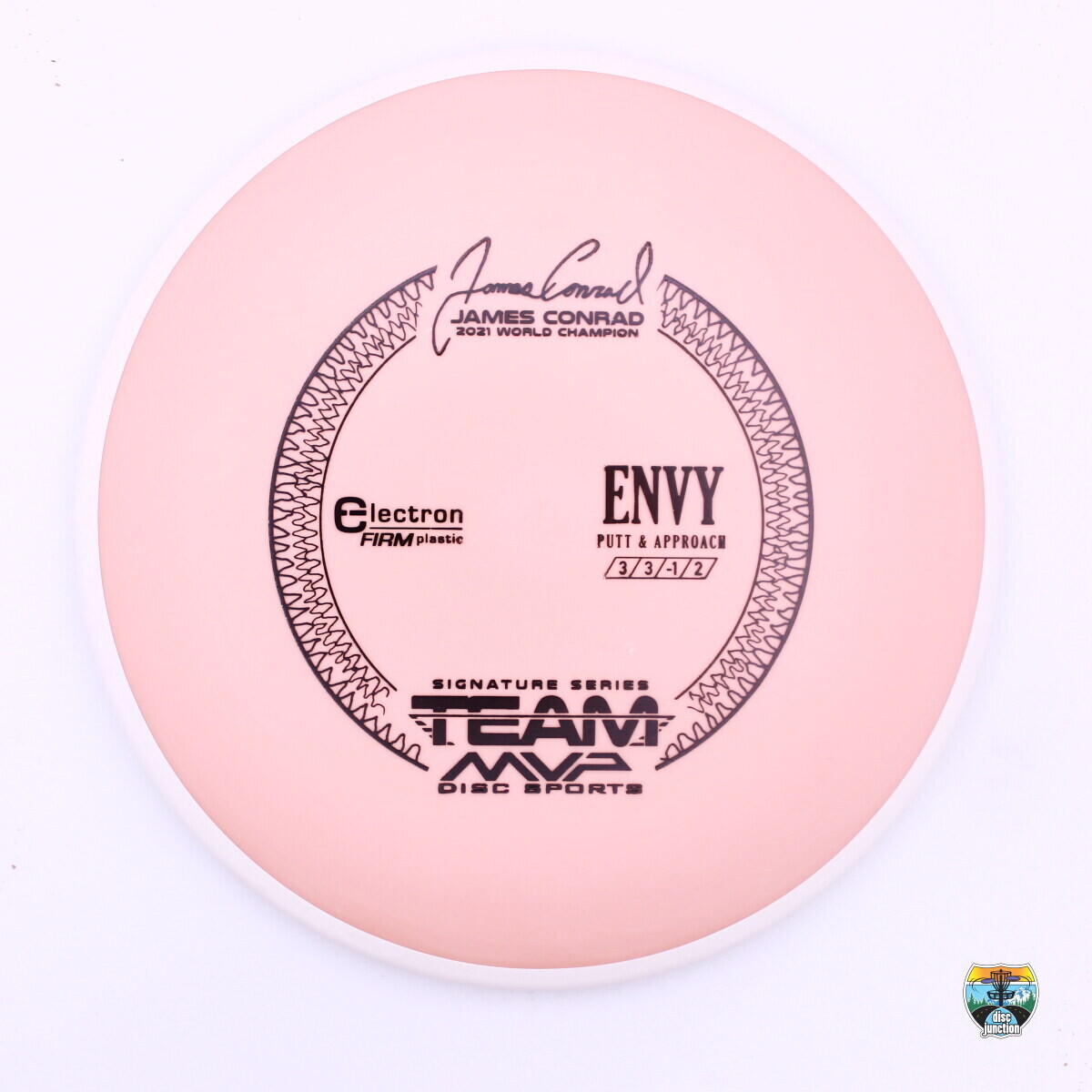 Axiom Electron Firm Envy Signature Series James Conrad, Manufacturer Weight Range: 170-175 Grams, Color: Orange/White, Serial Number: 0183-0017