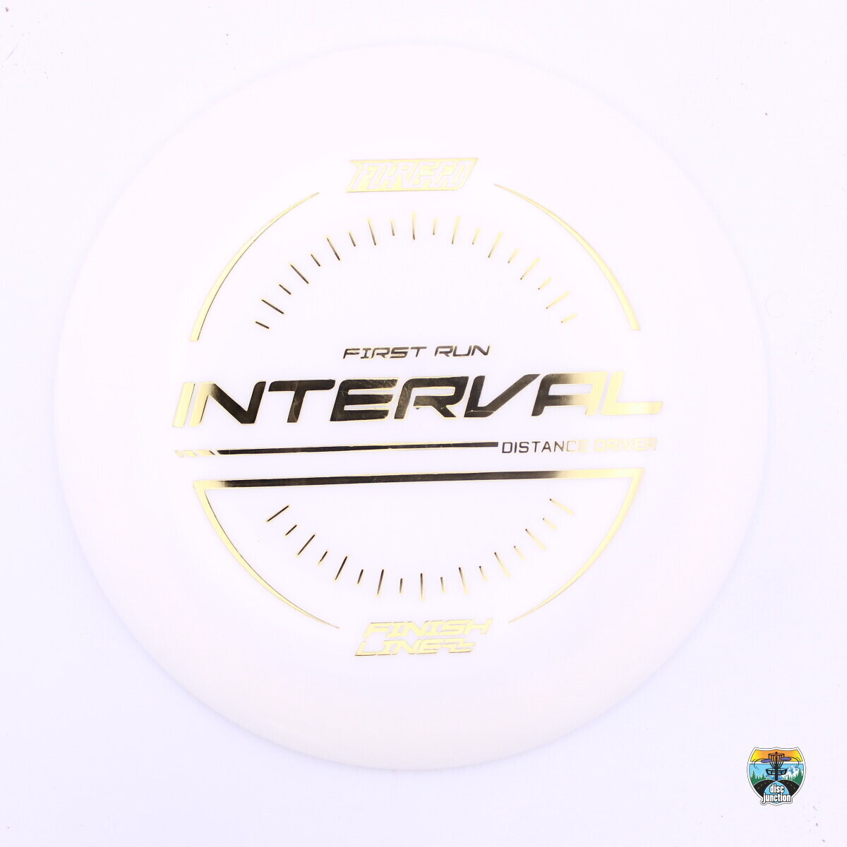 Finish Line Forged Interval, Manufacturer Weight Range: 173-176 Grams, Color: White, Serial Number: 0178-0018