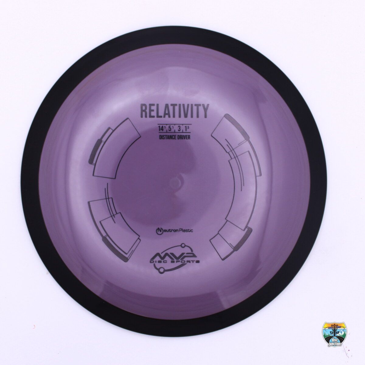 MVP Neutron Relativity, Manufacturer Weight Range: 170-175 Grams, Color: Purple/Black, Serial Number: 0199-0060
