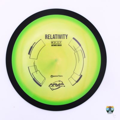 MVP Neutron Relativity, Manufacturer Weight Range: 170-175 Grams, Color: Yellow/Green/Black, Serial Number: 0199-0062