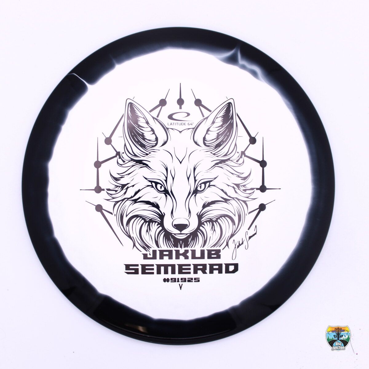 Latitude 64° Royal Grand Orbit Brave 2024 Team Series Jakub Semerad, Manufacturer Weight Range: 173+ Grams, Color: White/Black, Serial Number: 0191-0019