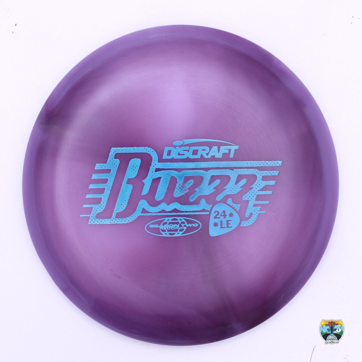 Discraft Z Swirl Buzzz Ledgestone Edition 2024 Season 2, Manufacturer Weight Range: 177+ Grams, Color: Purple, Serial Number: 0193-0059